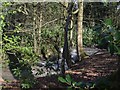 Weir on the Waterhead Brook in WV10 8TH