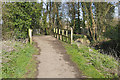 Footbridge, Blackwater Valley Path in GU10 1PJ