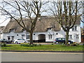 Thatched cottages on The Green, Werrington in PE4 6RU