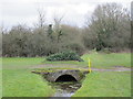 Bridge over the canal feeder in Ruislip golf course in HA4 7DQ