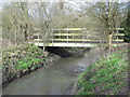 Footbridge over the River Pinn in HA4 7DQ