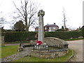 War Memorial, Brimpton: late March 2016 in Brimpton