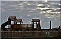 Happisburgh: New children's playground adjoining the car park in Happisburgh