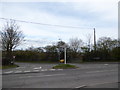 Junction of Brimpton and Crookham Common Roads in Brimpton
