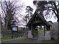 St Peter, Inkberrow: lych gate in WR7 4DR