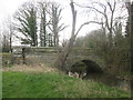 Bridge over the River Crimple north of Moorside in HG2 7TJ