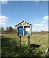 St Mary's Church Notice Board in IP6 9RZ