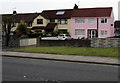 Pink house in Laleston in CF32 0LU