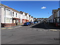 Eastern end of Cedric Street, Llanelli in SA15 1JA