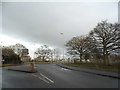 Roundabout on Paices Hill, Heath End in RG26 5PL