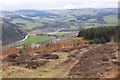 Scenic descent to Innerleithen in Tweeddale East Ward