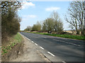 The A47 road north-east of Necton in PE37 8HY