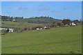 View across fields from Evan's Cliff in DT6 6LU