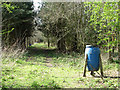 Pheasant feeders in small unnamed wood in PE32 2EQ