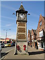 Gaywood WW1 Memorial Clock Tower in King's Lynn