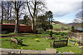 Graveyard on Hollow Lane, Cheddleton in ST13 7LL