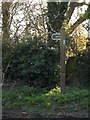 Byway sign off Ipswich Road in IP6 9TS
