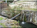 Remains of bottom gates, Bourne Lock in GL5 2TE