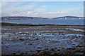 Muddy beach at Oystermouth in SA3 5TJ