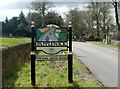 Papplewick village sign in Papplewick