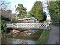 Swingbridge at Ryeford, Stroudwater Navigation in GL10 2LE
