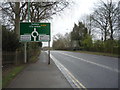 A691 towards Durham City Centre in DH1 4HR