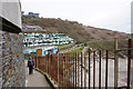 Coastal path at the eastern end of Langland Bay in SA3 4LR