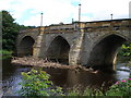 The stone road bridge at Yarm in TS16 0GU