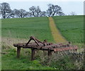 Footpath to Middle Lodge and Elton in Fotheringhay