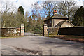 Entrance to Tong Lodge from Mill Lane in TF11 8PX