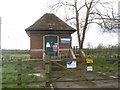 Sewage pumping station at Barrow upon Trent in DE73 7JL