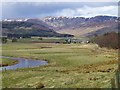 Looking up Glen Clova from Clachnabrain in DD8 4QU
