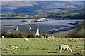 Bangor Pier and Snowdonia from Lon Ganol Road in LL59 5YE