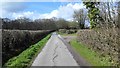 Rural Road to Bentley in GU10 5JE