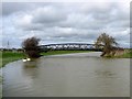 Footbridge, River Adur in BN44 3SP