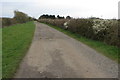 Bridleway and track to Aldershot Farm in OX27 7HN