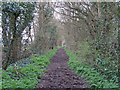 Bridleway running north-west from High Street, Hempstead in CB10 2PD