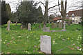 Hempstead churchyard in CB10 2PQ
