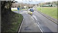 Roundabout opposite Alton Community Hospital in GU34 1RP