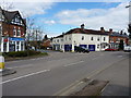 Station Road & Lodge Road junction in Knowle in B93 0HN