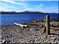 Slipway at the head of Loch Laidon in PH17 2QA