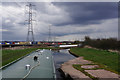 Tame Valley Canal, approaching the M5 aqueduct in B71 3PS