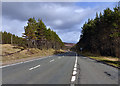 The A9 at Dalnamein Lodge in PH18 5UL