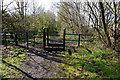 Stile on path off Mill Lane Treeton in S60 8ER