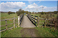 Footbridge at Woodhouse Washlands in S26 4SX