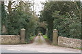 Entrance to Coleby Hall in LN5 0AL