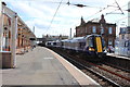 Train at Saltcoats Station in KA21 5JZ