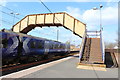Footbridge, Saltcoats Station in KA21 5JZ