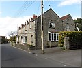 Cottages on Broadway in Somerset