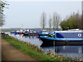 Moorings at Altofts Cut in WF6 2XX
